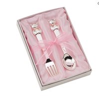 Kindergeschirr Acca Kind Linea Bimbi in Silber B.339R